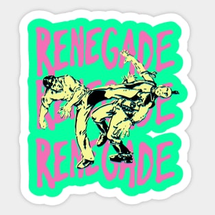 Renegade Vaporwave Sticker